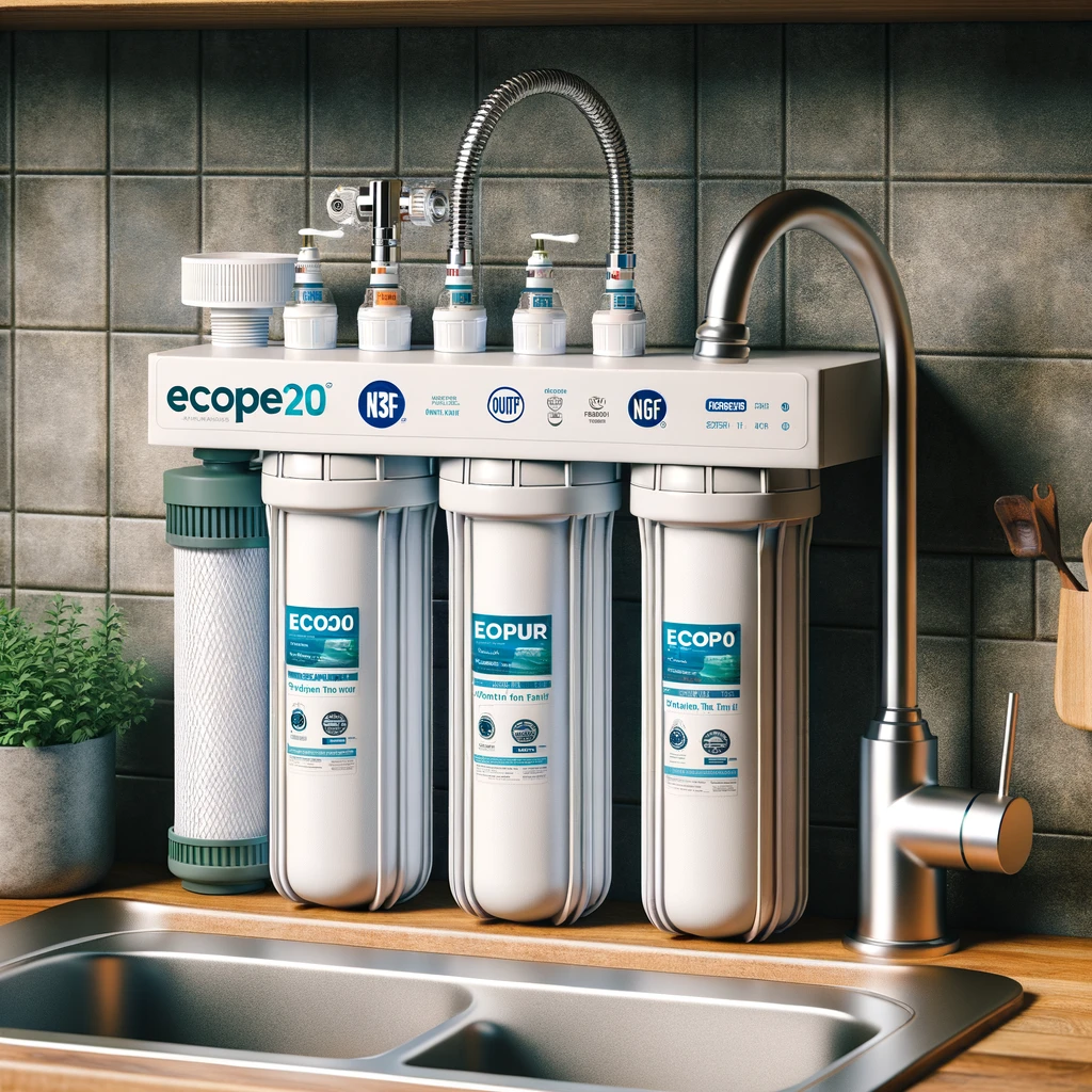 EcoPure ECOP20 Dual Stage Undersink Water Filtration System Review – Pros and Cons featured image