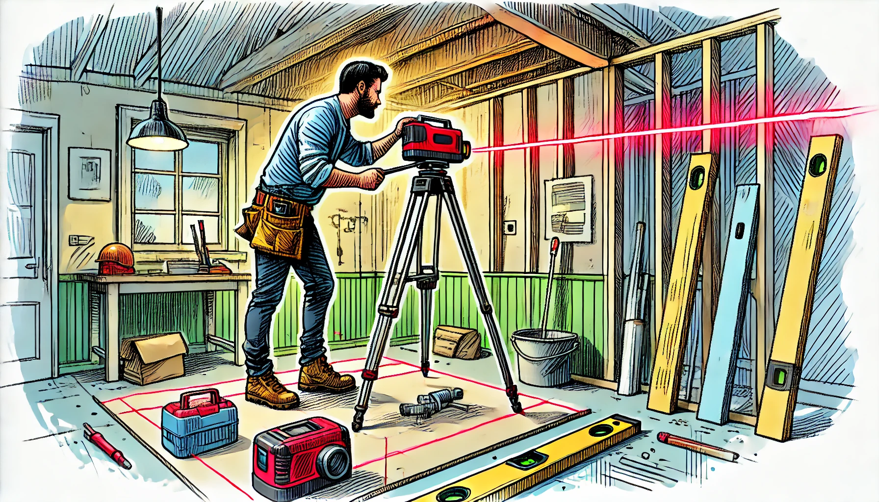 BOSCH GLL 55 50 FT Self-Leveling Cross-Line Laser Review – Pros and Cons