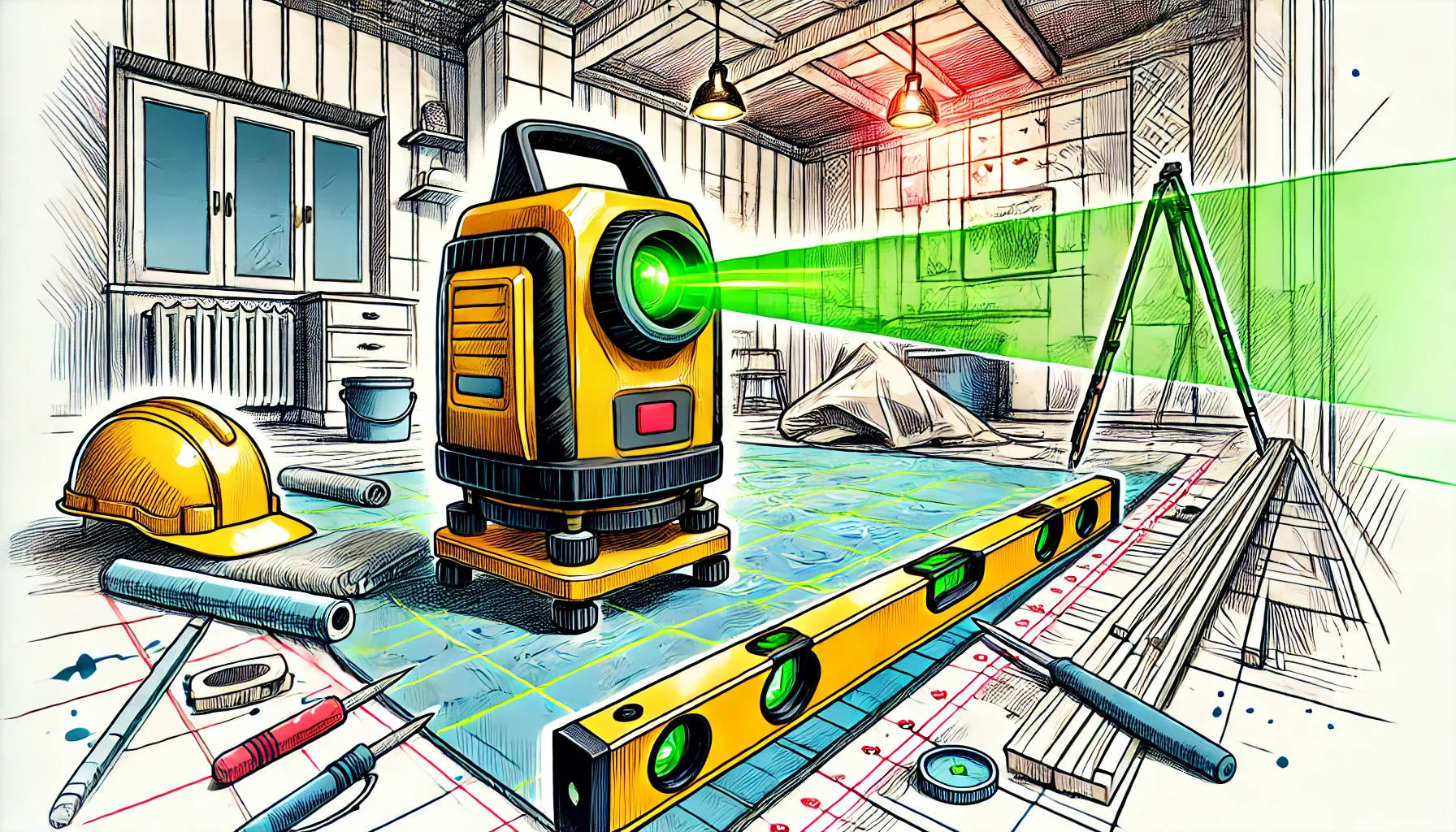 INSPIRITECH Tile Laser Level 360 Self-leveling Review – Pros and Cons