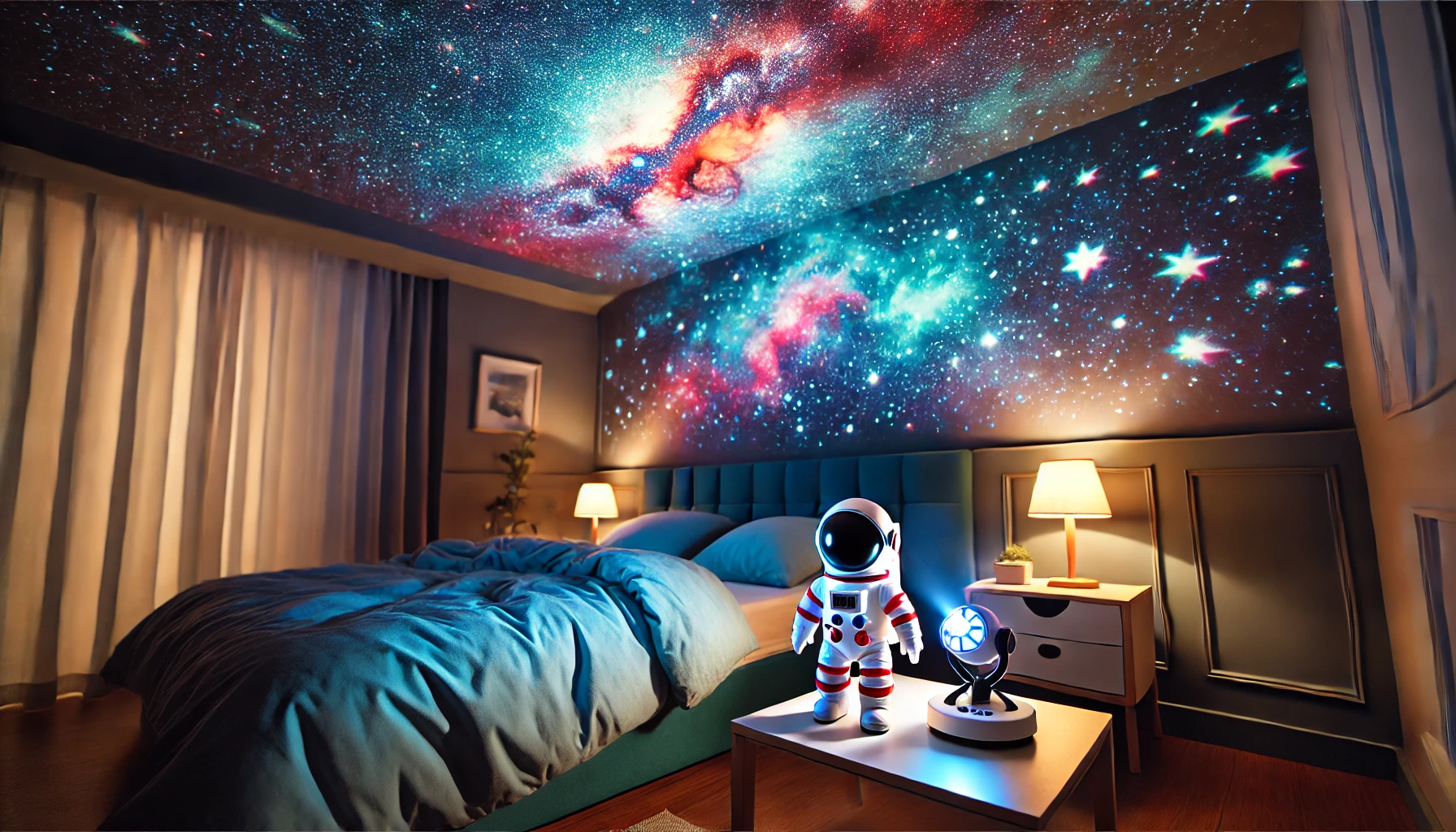 Star Projector Galaxy Night Light – Astronaut Space Projector, Nebula Ceiling LED Lamp Review – Pros and Cons