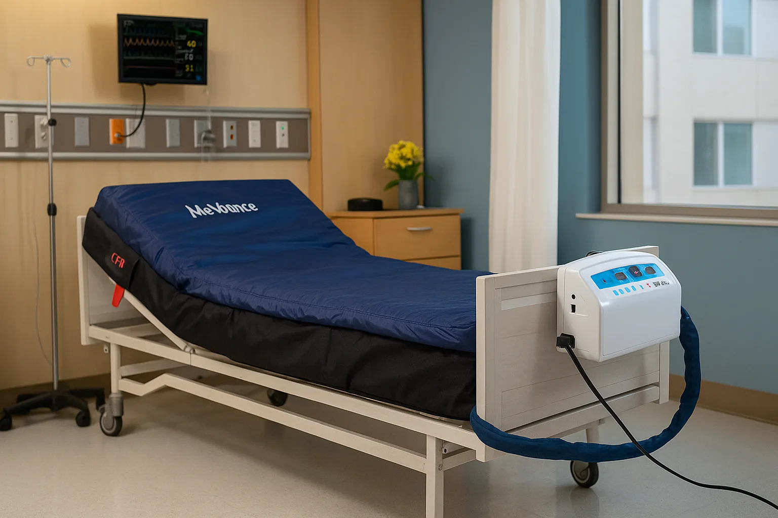 MedVance Medical Low Air Loss Mattress Replacement System with Alarm